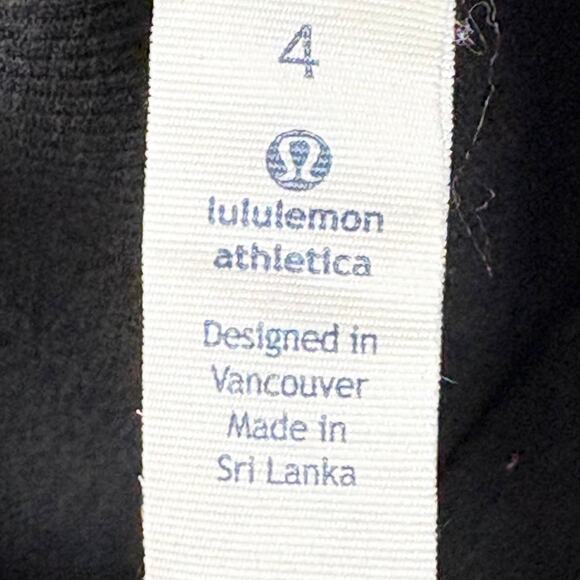 Lululemon Womens In The Flow Crop Heathered Gray Seamless Lightweight Size 4 - Picture 3 of 7